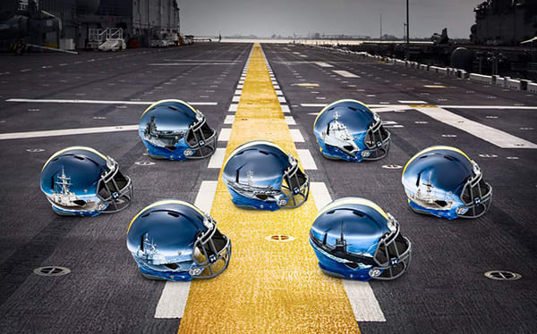 navy midshipmen fleet helmets